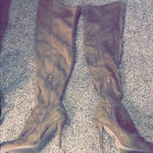 Above the knee boots